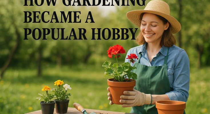 How Gardening Became a Popular Hobby