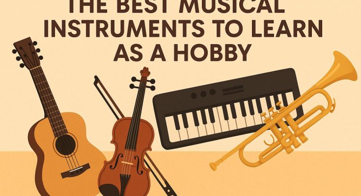The Best Musical Instruments to Learn as a Hobby