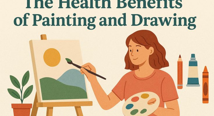 The Health Benefits of Painting and Drawing
