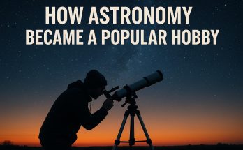 How Astronomy Became a Popular Hobby