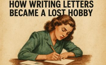 How Writing Letters Became a Lost Hobby