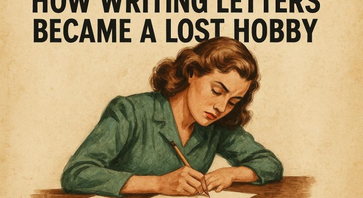 How Writing Letters Became a Lost Hobby